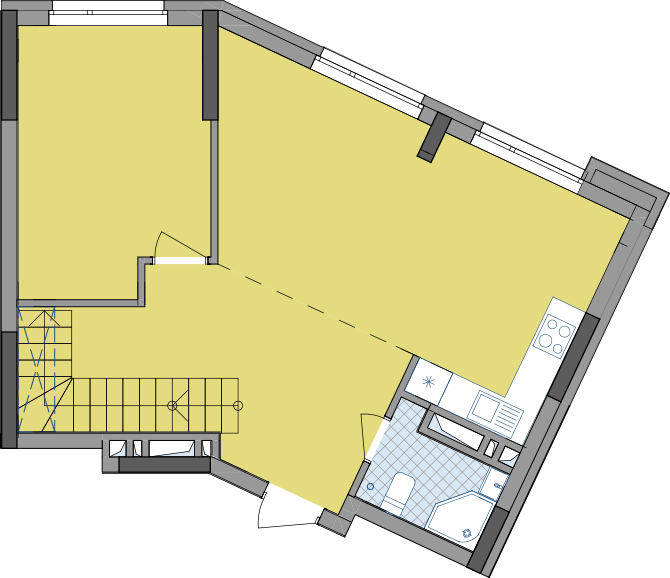 3-кімнатна