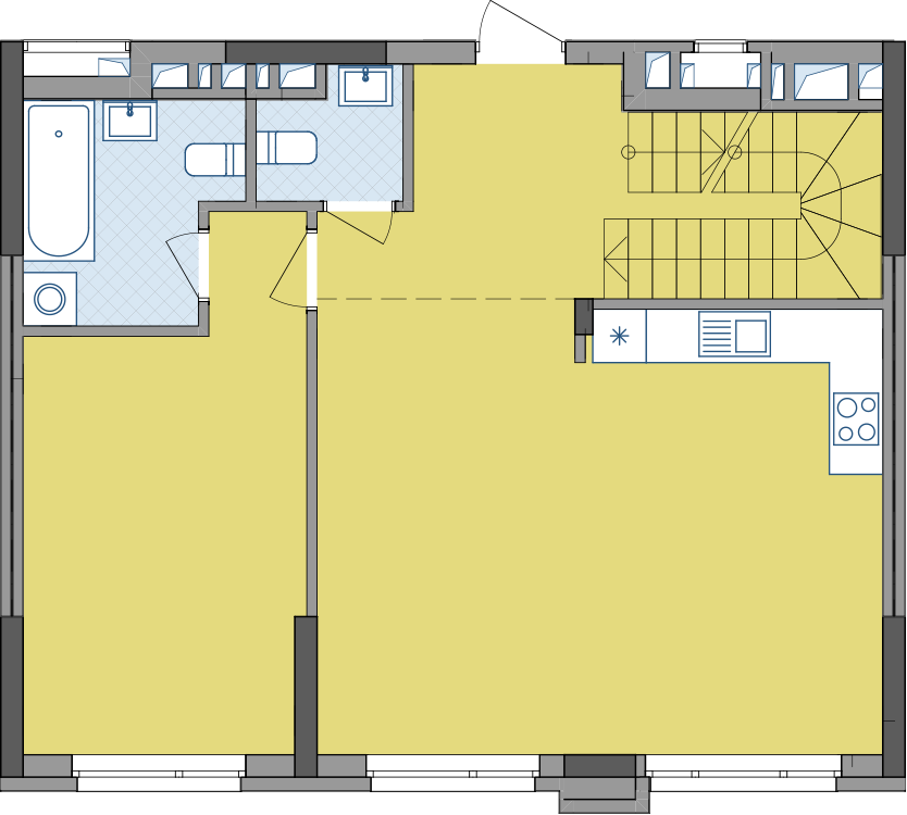 3-кімнатна