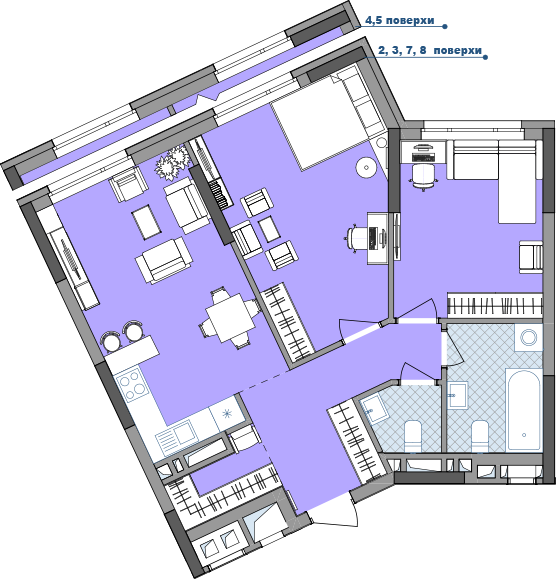 2-кімнатна